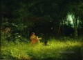 Niños en el bosque 1887 Ivan Kramskoi